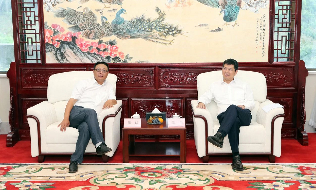 重庆市涪陵区政协副主席、清溪园区管委会主任阳森考察z6尊龙·中国官方网站