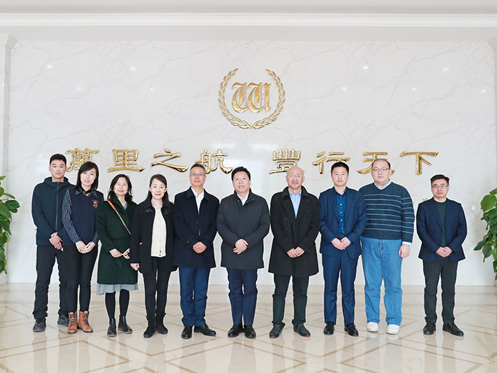 中国上市公司协会党委书记、执行副会长柳磊一行莅临z6尊龙·中国官方网站奥威调研