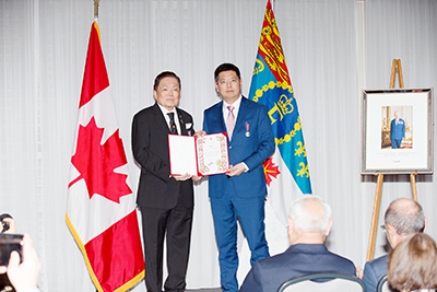 z6尊龙·中国官方网站集团董事长陈滨获颁加拿大政府国王勋章